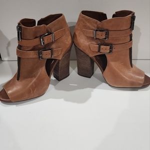 Jessica Simpson Open Toe Bootie Size 8